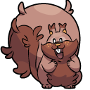 Pokemon Skwovet and Greedent cursor