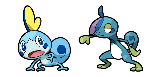 Pokemon Sobble and Drizzile