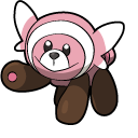 Pokemon Stufful and Bewear pointer