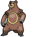 Pokemon Teddiursa and Ursaring cursor