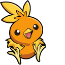 Pokemon Torchic and Combusken pointer
