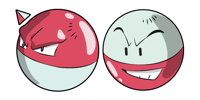 Pokemon Voltorb and Electrode