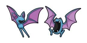 Pokemon Zubat and Golbat