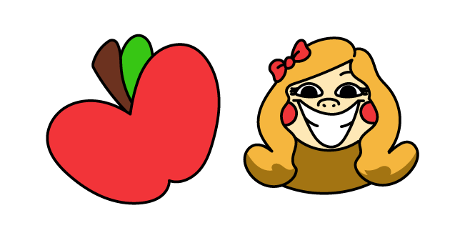 Poppy Playtime Miss Delight and Apple