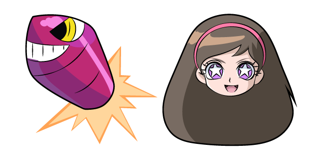 Powerpuff Girls Z Miko Shirogane and Blast