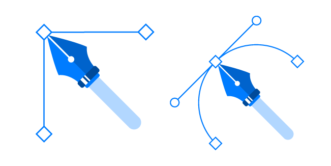 Blue Interactive Pen
