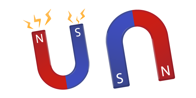Blue-Red Magnet