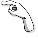 Computer Mouse and Finger pointer