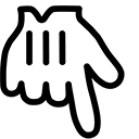 Inverted macOS cursor