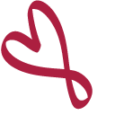 Painted Red Heart pointer