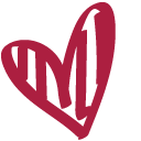 Painted Red Heart cursor