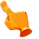 Prank Pointing Hand and Lock pointer