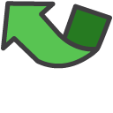 Recycling Sign pointer