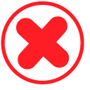 Red Close Tab Button cursor
