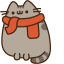 Autumn Pusheen and Leaf cursor