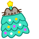 Christmas Tree Pusheen and Snowman pointer