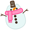 Christmas Tree Pusheen and Snowman cursor