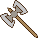 Dragonborn Pusheen and Axe pointer