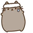 Fitness Pusheen cursor