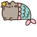 Mermaid Pusheen cursor
