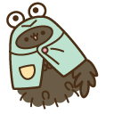 Pip and Stormy in Frog and Alpaca Hoods pointer