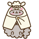 Pip and Stormy in Frog and Alpaca Hoods cursor