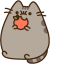 Pusheen and Apples cursor