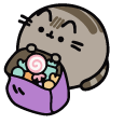 Pusheen and Halloween Treats cursor