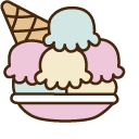 Pusheen and Lots of Ice Cream pointer