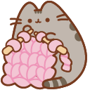 Pusheen and Pink Blanket cursor
