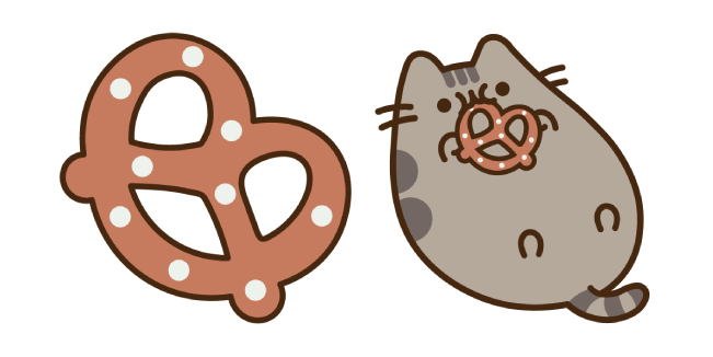 Pusheen and Pretzel