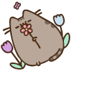 Pusheen and Tender Flowers pointer