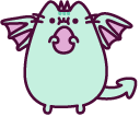 Pusheen as Dragnosheen cursor