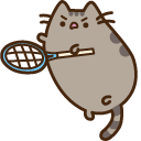 Pusheen Badminton cursor