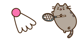 Pusheen Badminton