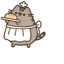 Pusheen Baking Bread pointer
