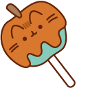 Pusheen Caramel Apple and Orange Drink pointer