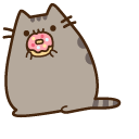 Pusheen Eating Donut pointer