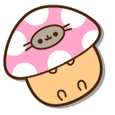 Pusheen in Mushroom and Fairy Costumes pointer