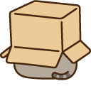 Pusheen in the Box cursor