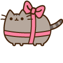 Pusheen Present and Gift Box cursor