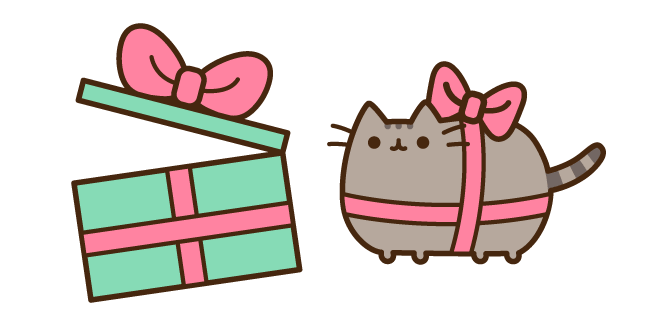 Pusheen Present and Gift Box