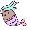 Pusheen Pretty Mermaid pointer
