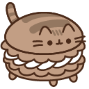 Pusheen Pudding and Macaron cursor