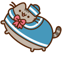 Pusheen Sailor with a Spyglass pointer