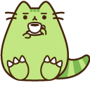 Pusheen Tea-Rex cursor