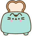 Pusheen Teapot and Toaster cursor