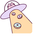 Pusheen UFO and Donuts pointer