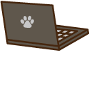 Pusheen with a Laptop pointer