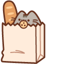 Pusheen with Bread cursor